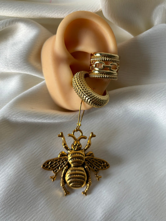 Aretes Gancho Abejas