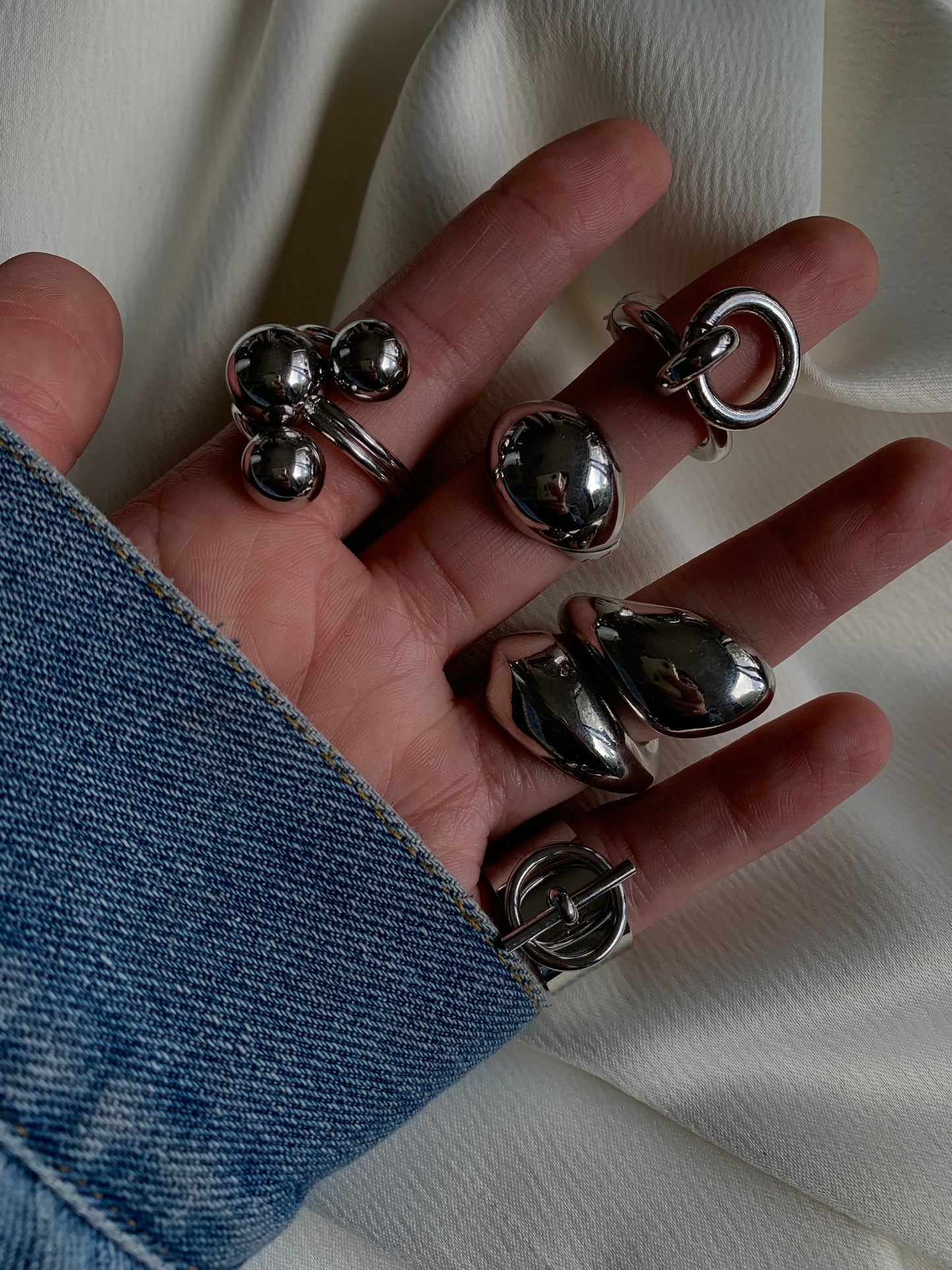 Anillo Espiral Chunky