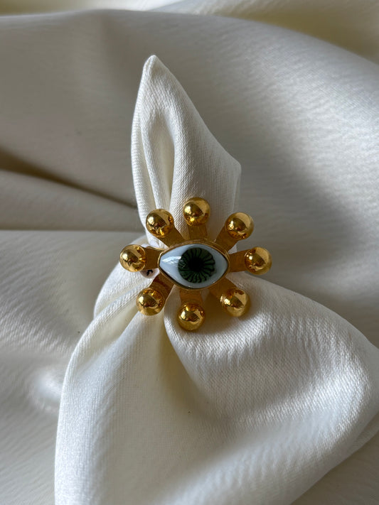 Anillo Ojo Chico Bolas