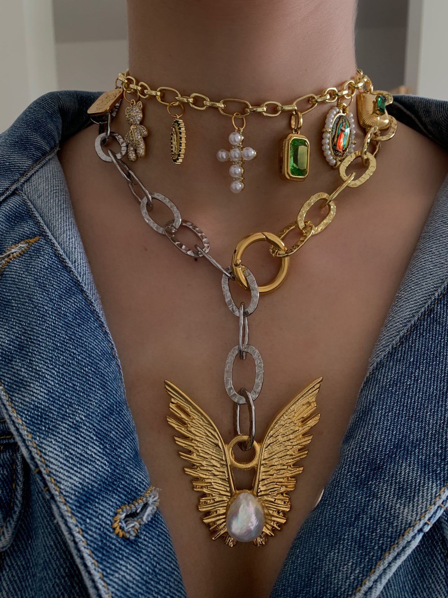 Collar Charms Verde
