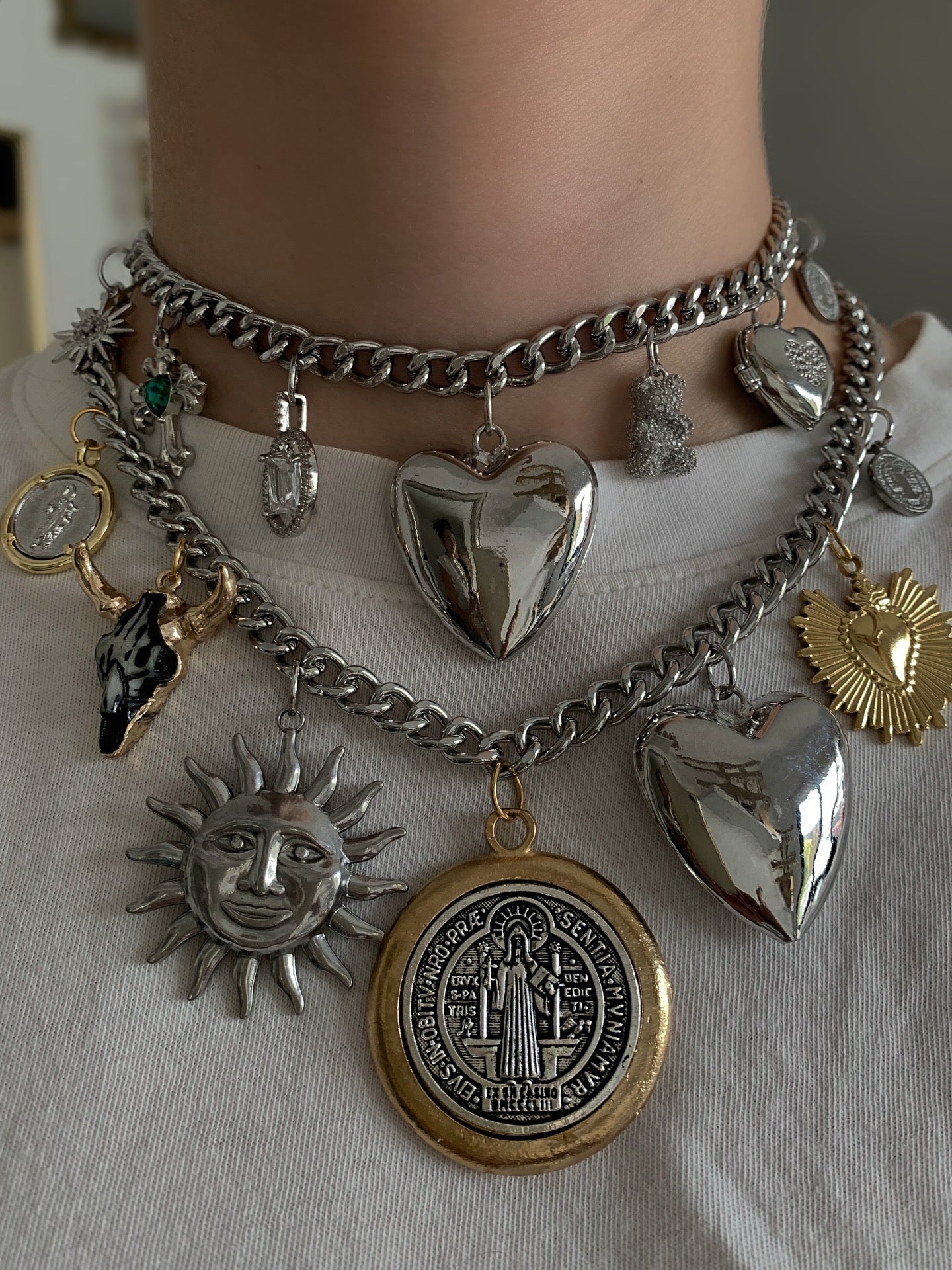 Collar Charms Bitono