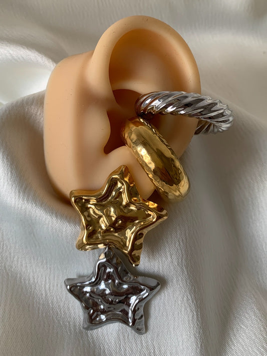 Aretes Estrellas Bitono