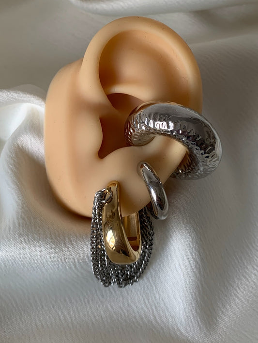 Arracadas Cadenas Bitono