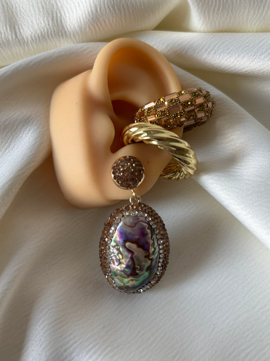 Aretes Espinela y Abulón