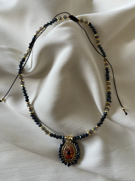 Collar Cristales Virgen