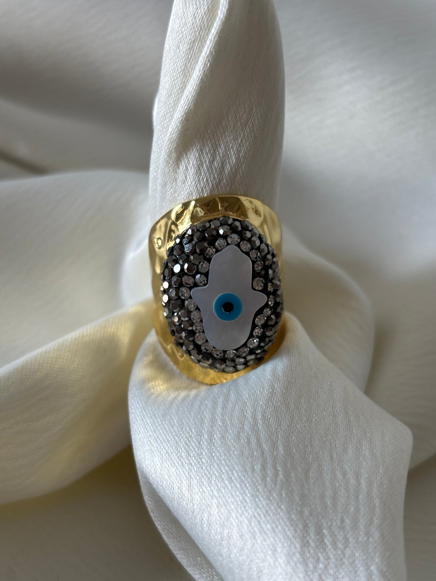 Anillo Espinela Hamsa