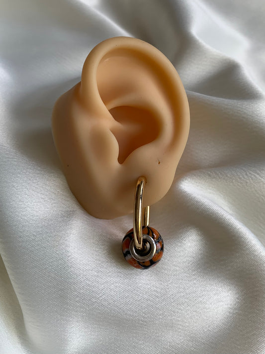 Arracadas Rondel Cristal