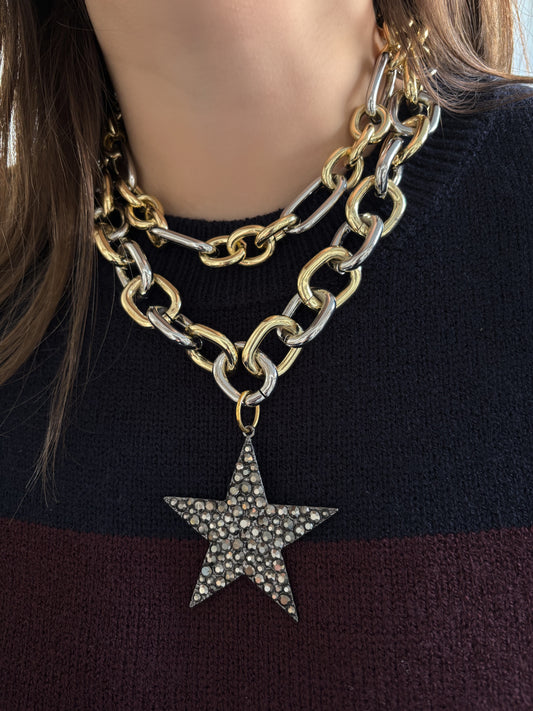 Collar Estrella Black