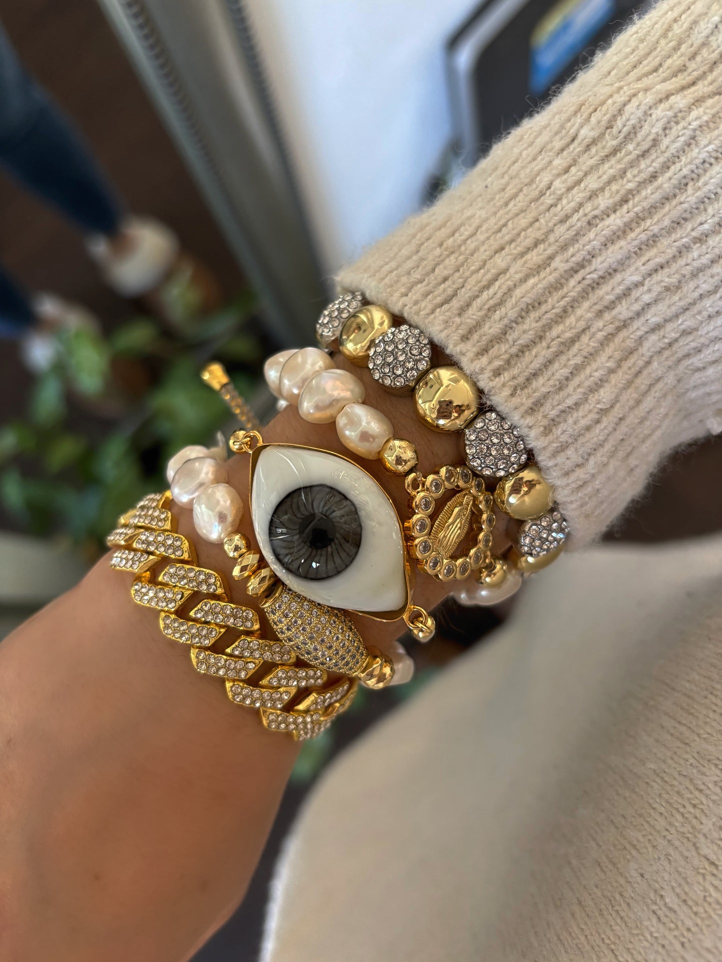 Pulsera Ojo Turco Cordon