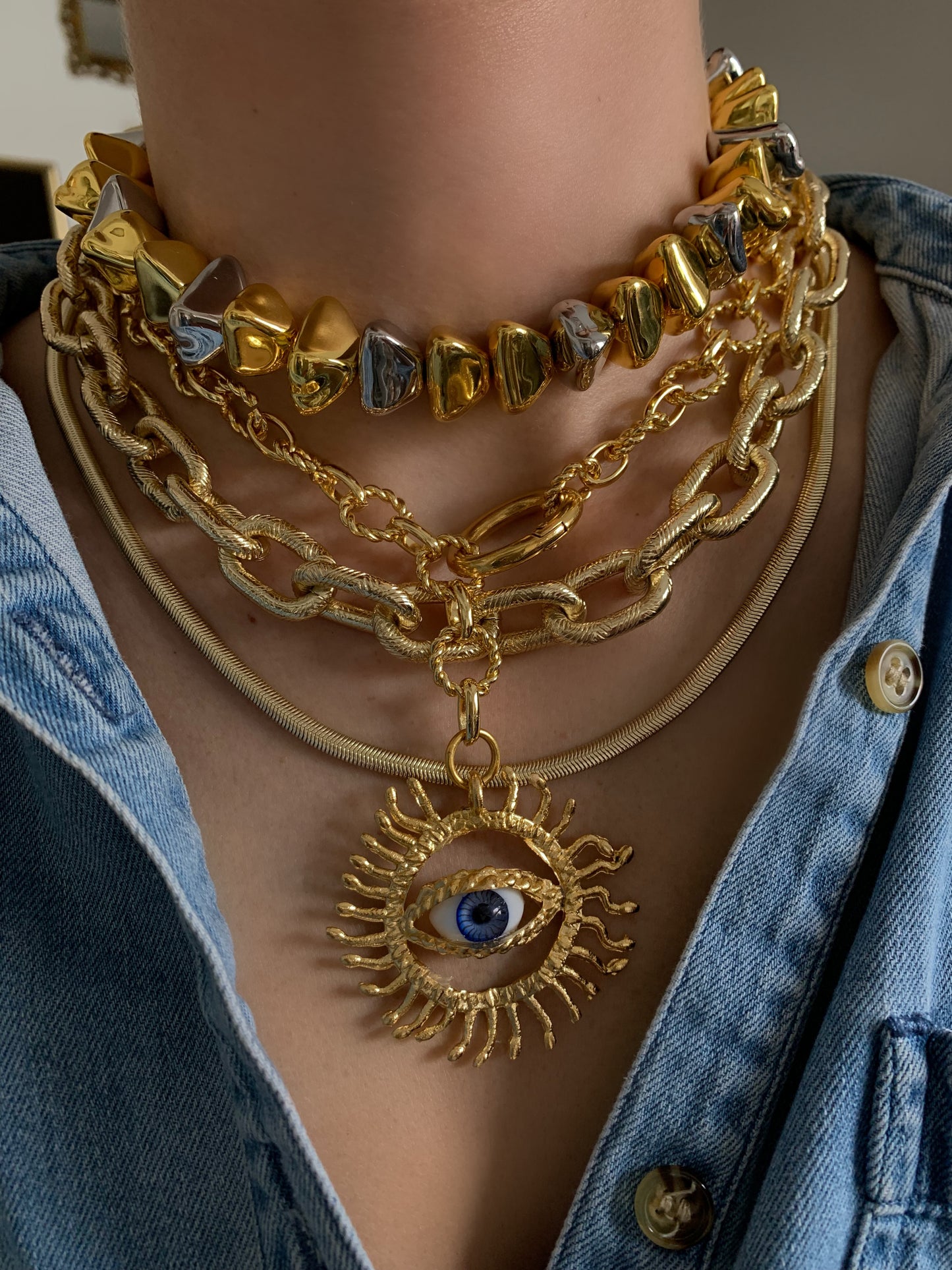 Collar Ojo Sol