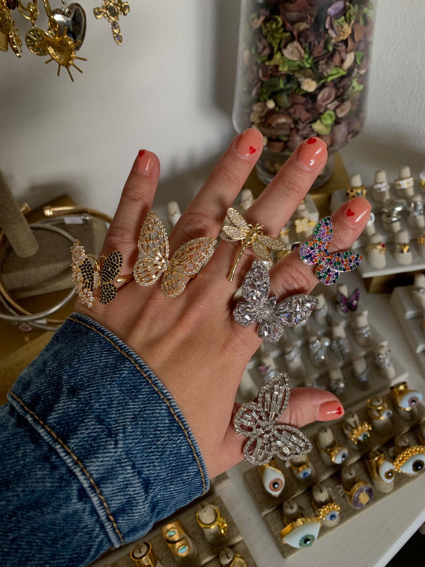 Anillo Mariposa