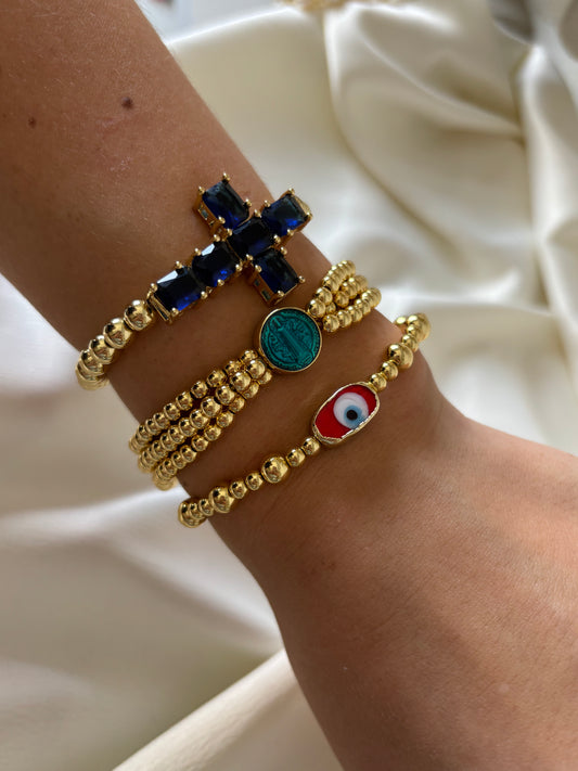 Pulsera 3 Hilos San Benito