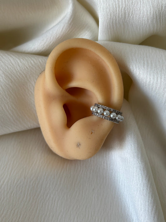 Earcuff Sencillo Perlas