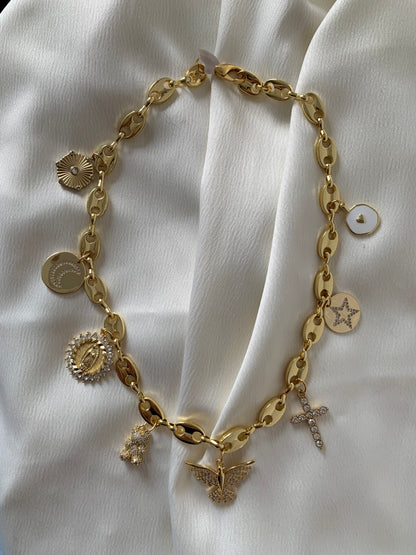 Collar Charms Circonias