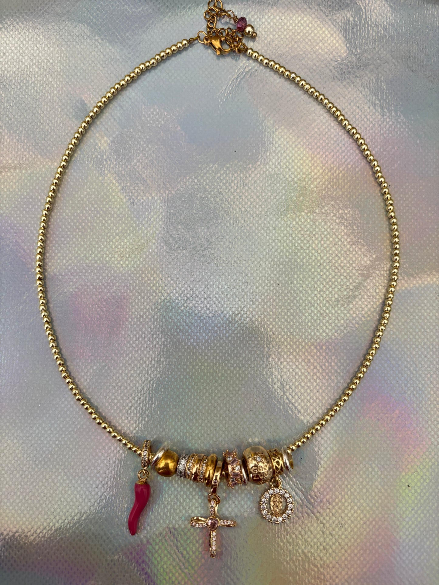 Charms Crucifijo Gold