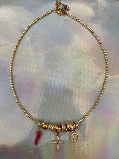 Charms Crucifijo Gold