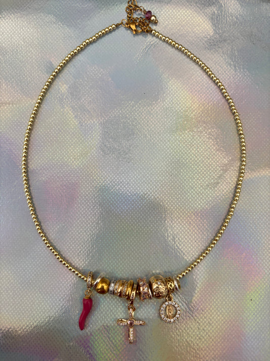 Charms Crucifijo Gold