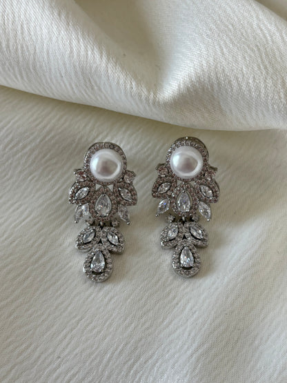 Aretes Perla Cascada