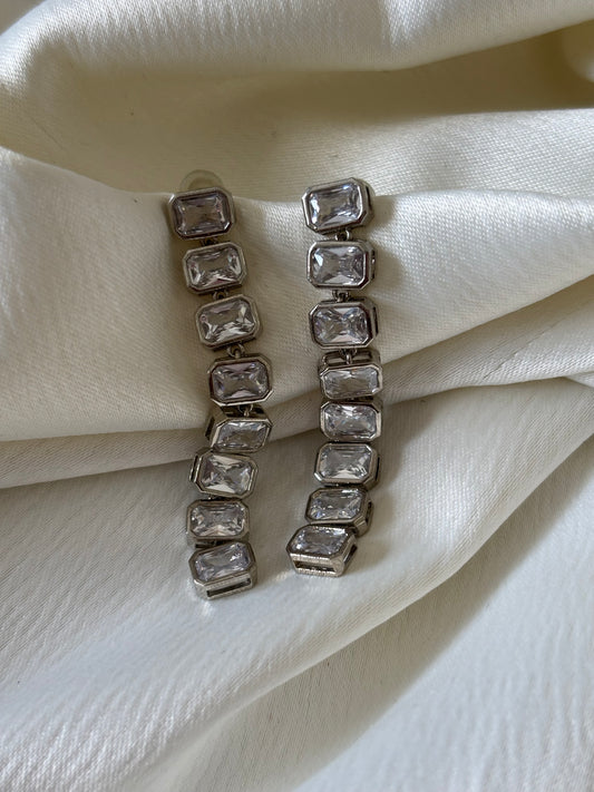 Aretes Largos Rectangular