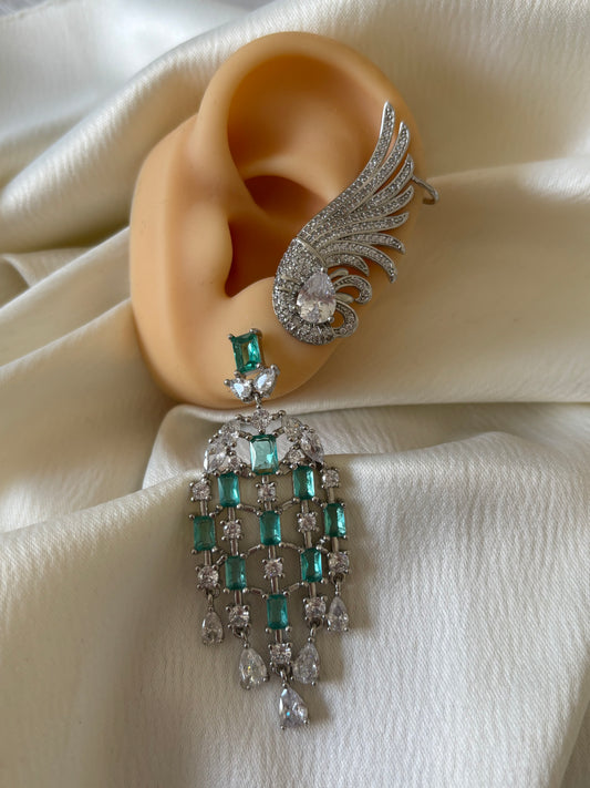 Aretes Cascada Circonias