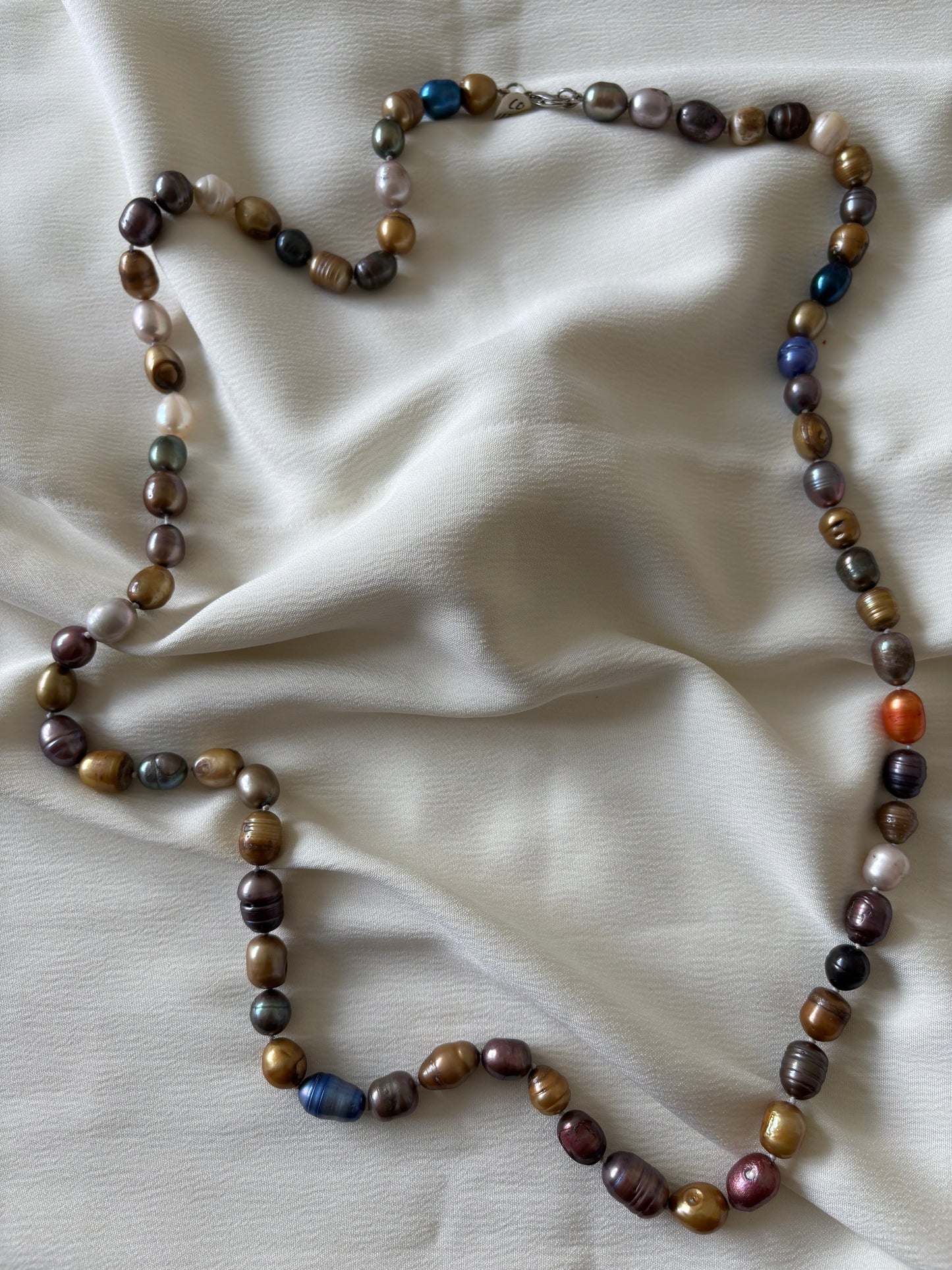 Collar Largo Perlas Naturales