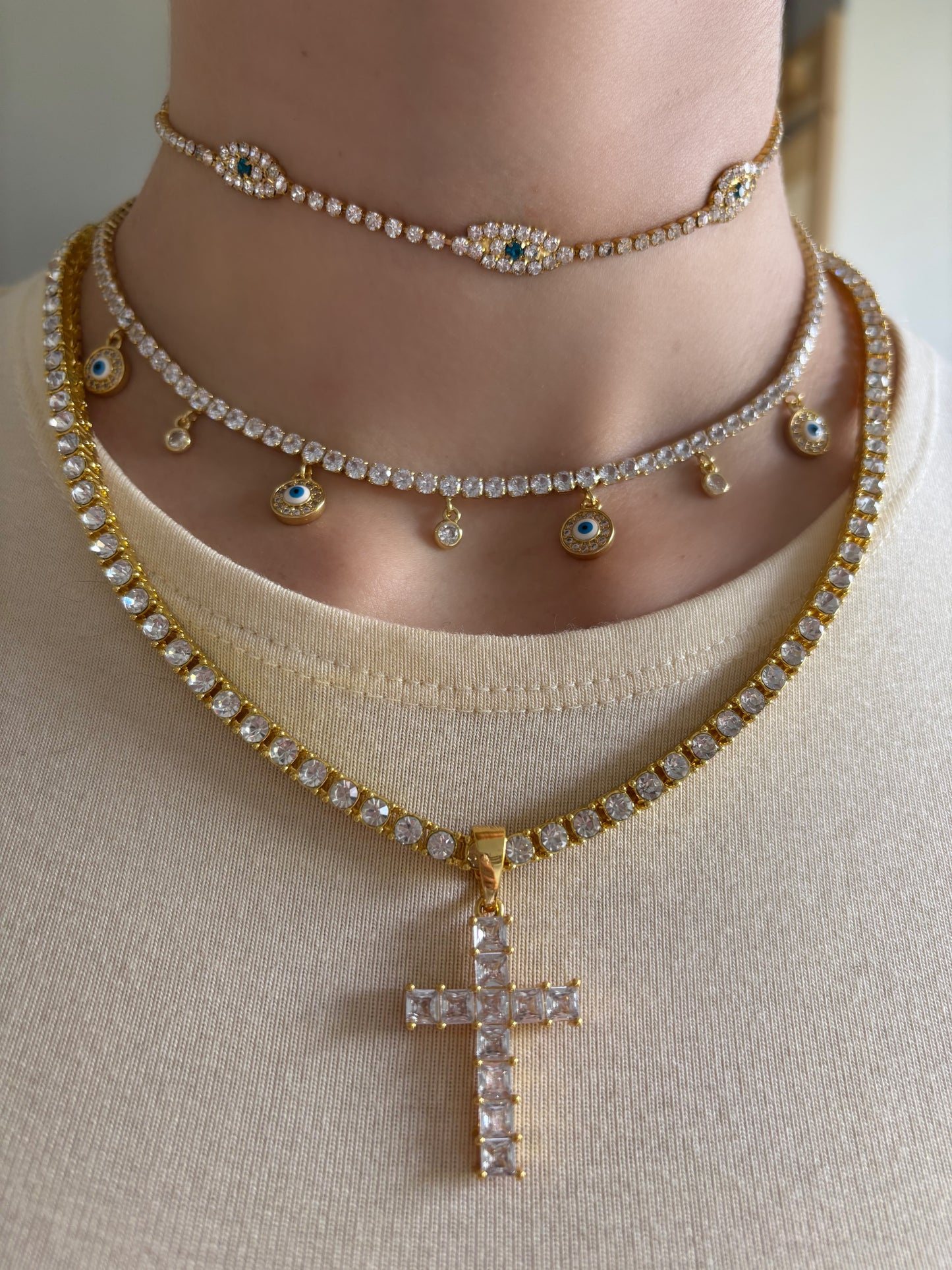 Collar Tennis Ojos