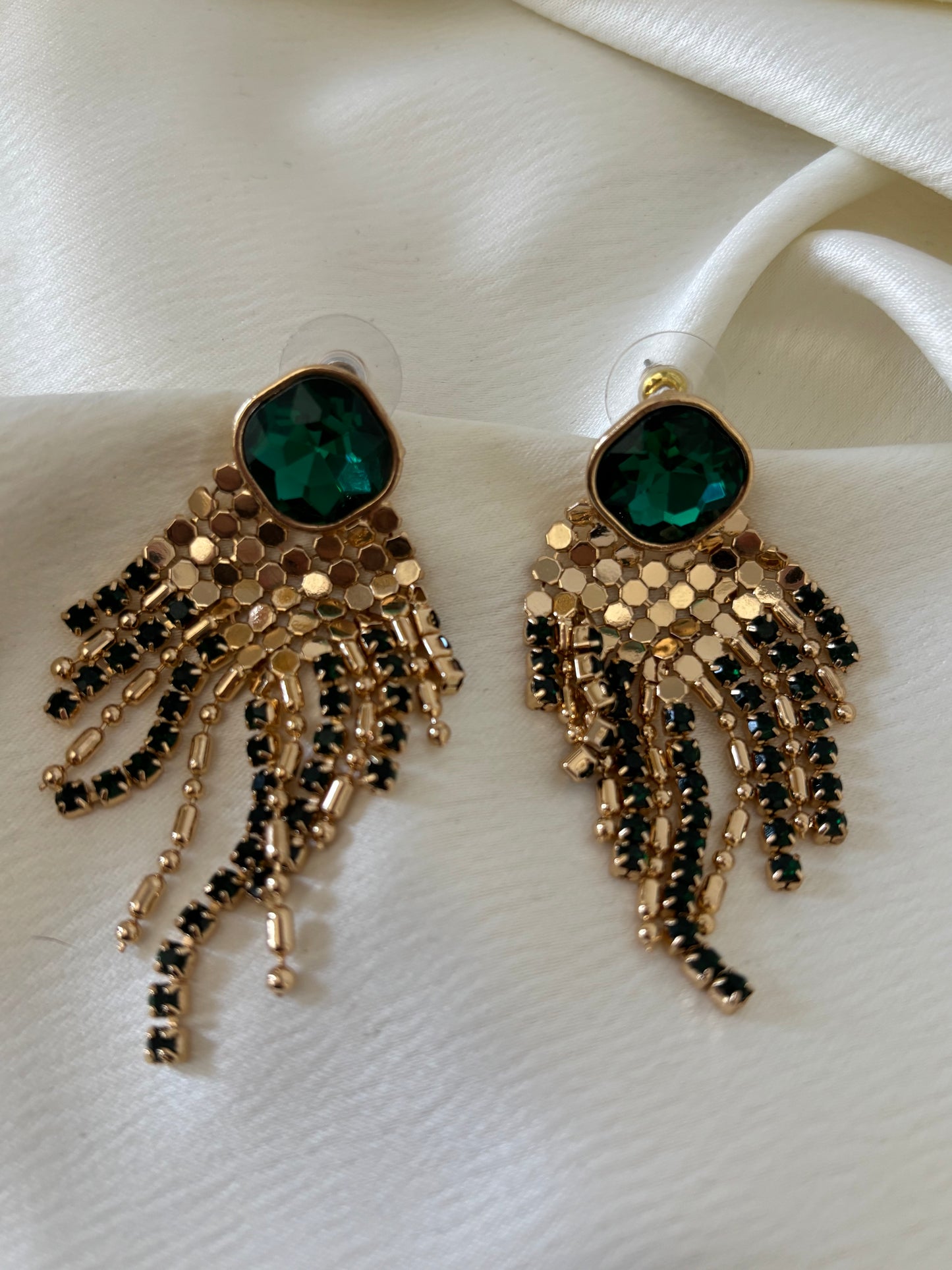 Aretes Cascada Cristales