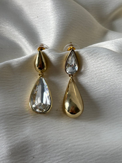 Aretes Disparejos Circonia