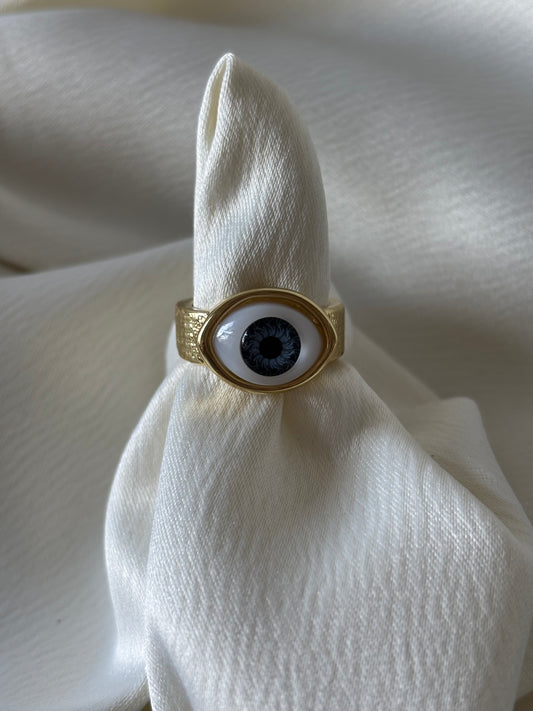 Anillo Ojo Circonias