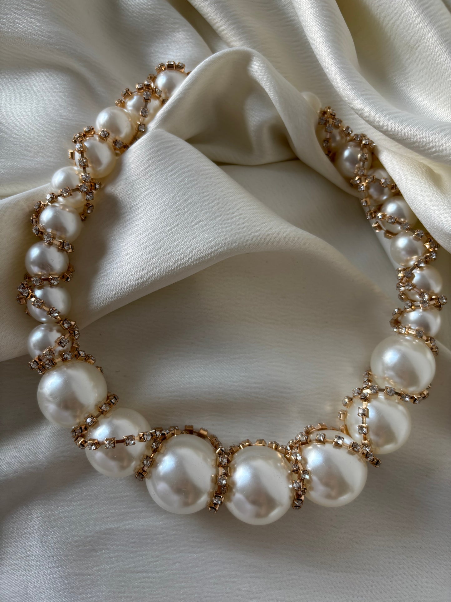 Collar Maxi Perla Enredadera