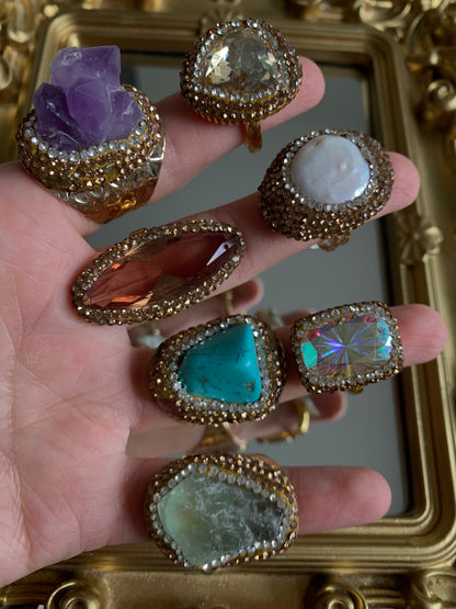 Anillo Perla Plana