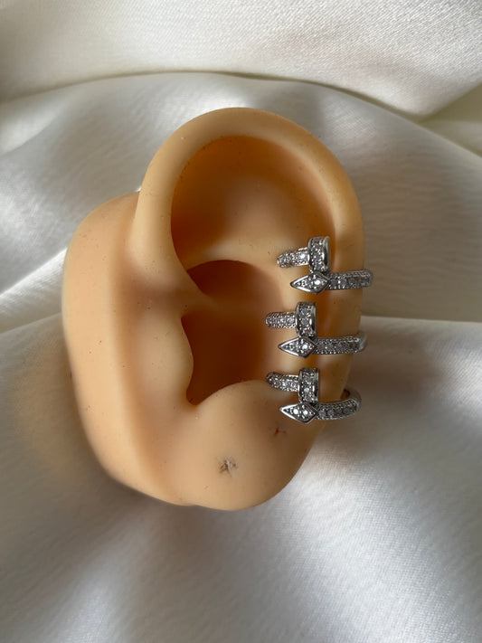 Earcuff 3 Clavos