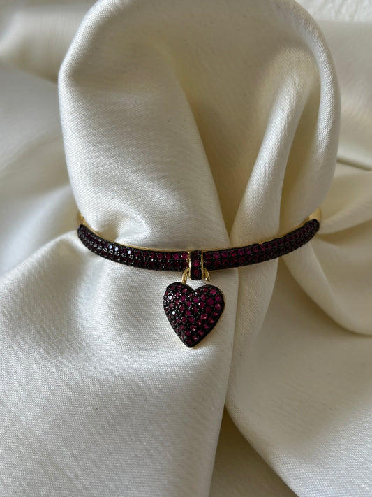 Brazalete Pink Heart