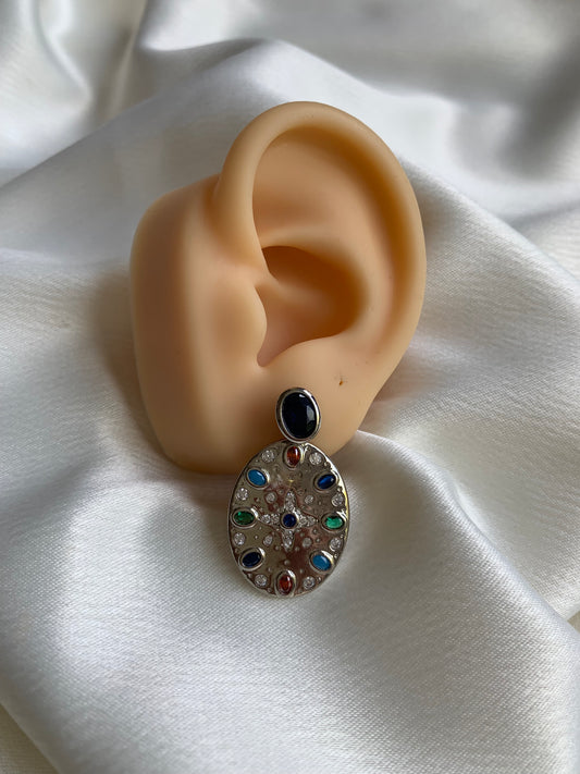 Aretes Ovales Multicolor