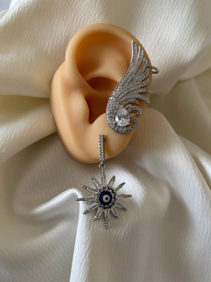 Aretes Estrella Ojo Turco