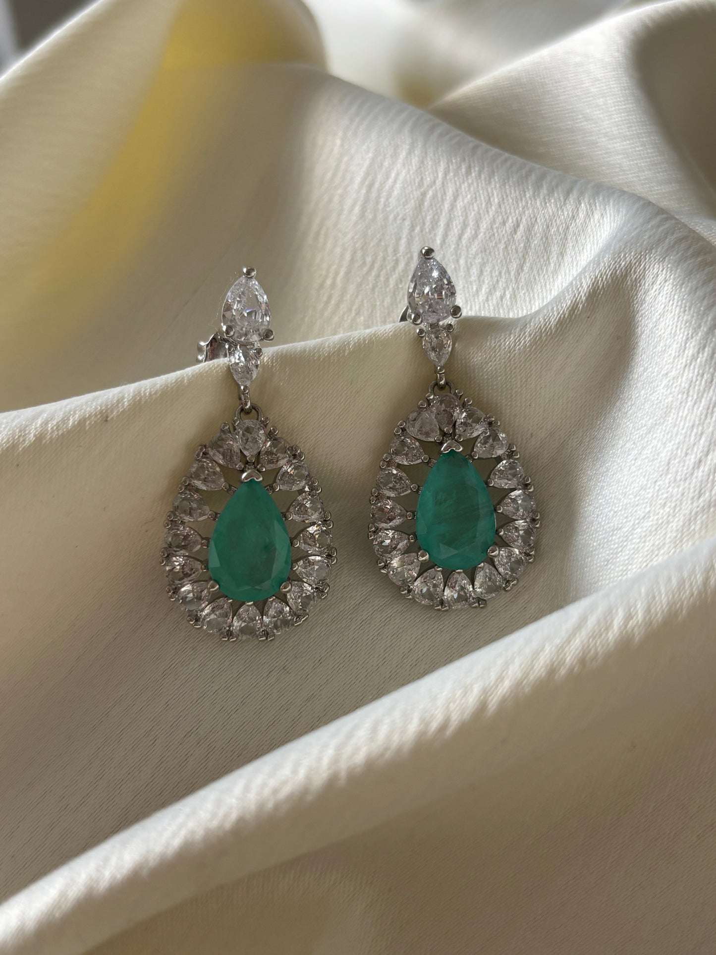 Aretes Gota Aqua
