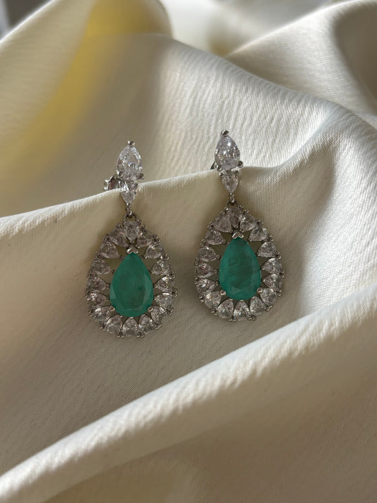 Aretes Gota Aqua