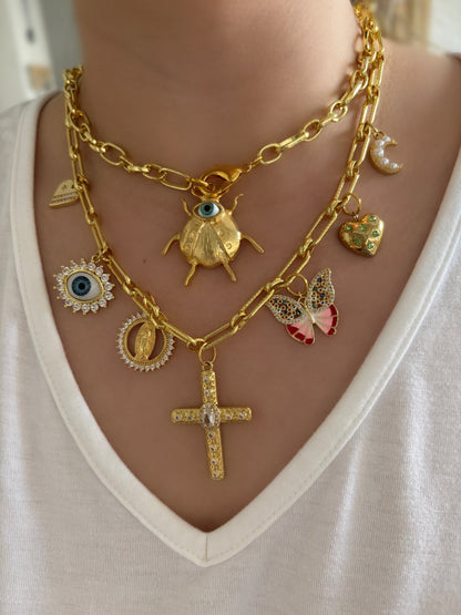 Collar Charms Mariposa