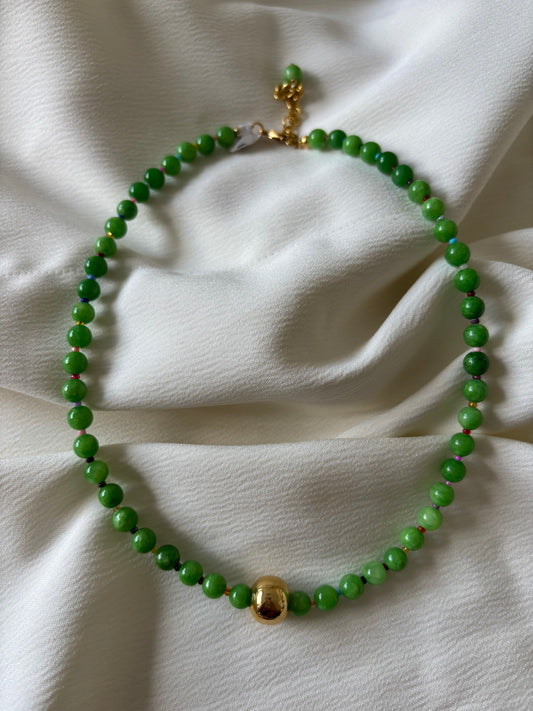 Collares Piedras Bolas