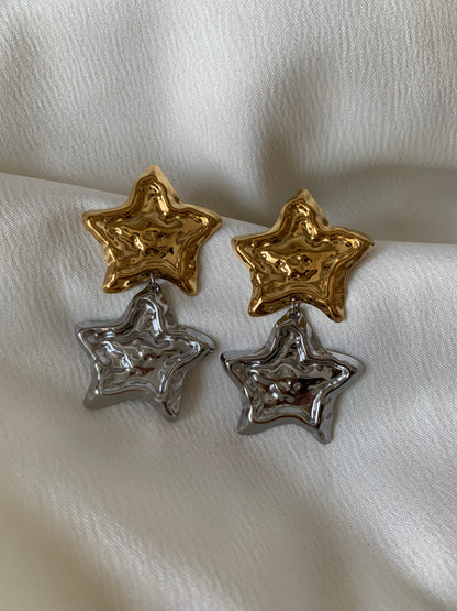 Aretes Estrellas Bitono