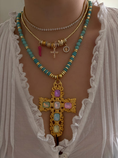 Charms Crucifijo Gold