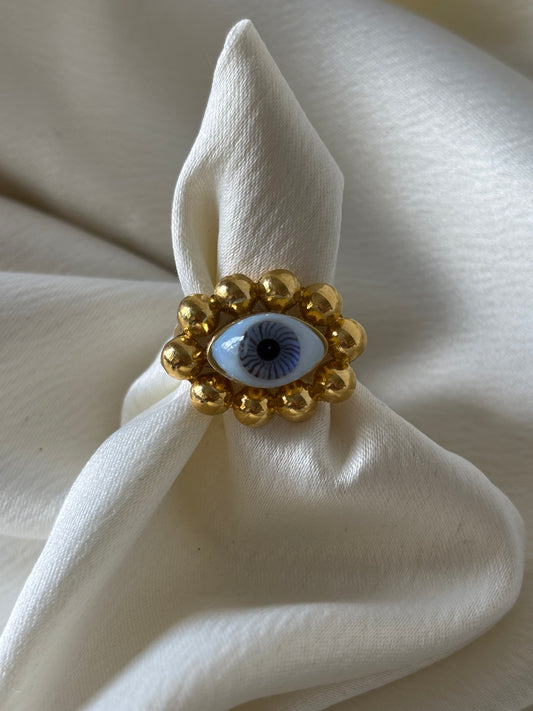 Anillo Ojo Chico Bolas