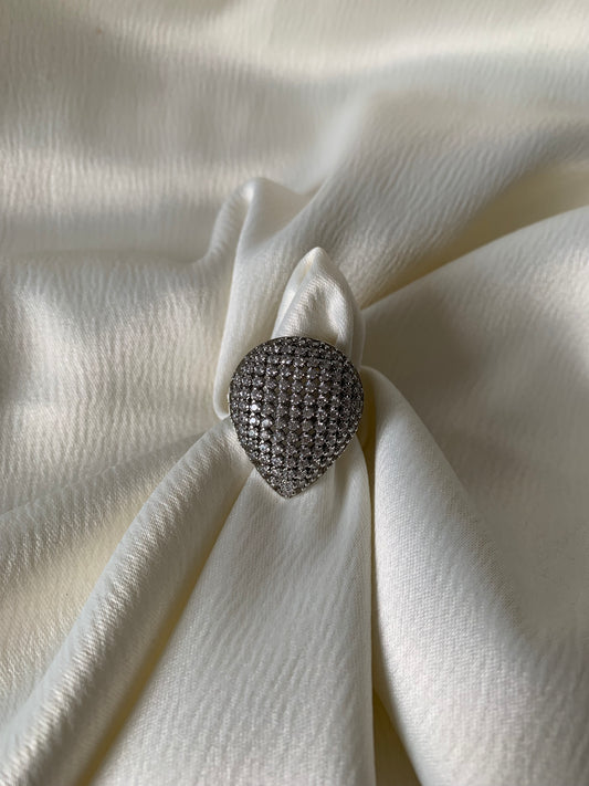 Anillo Maxi Gota Circonias