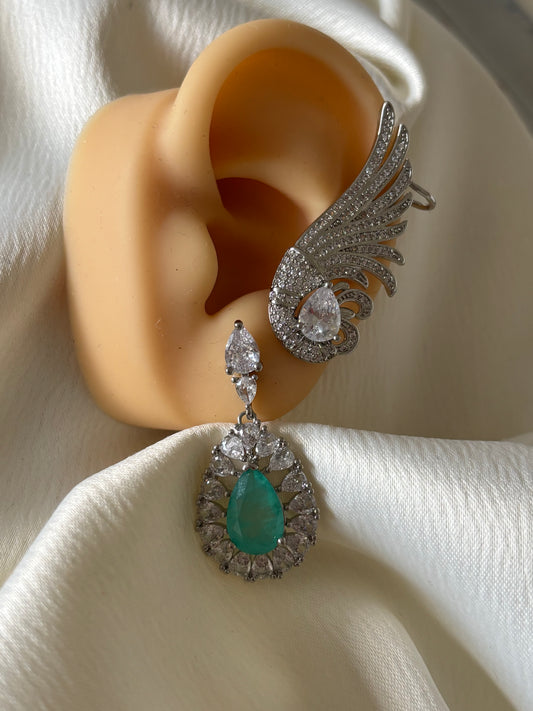 Aretes Gota Aqua