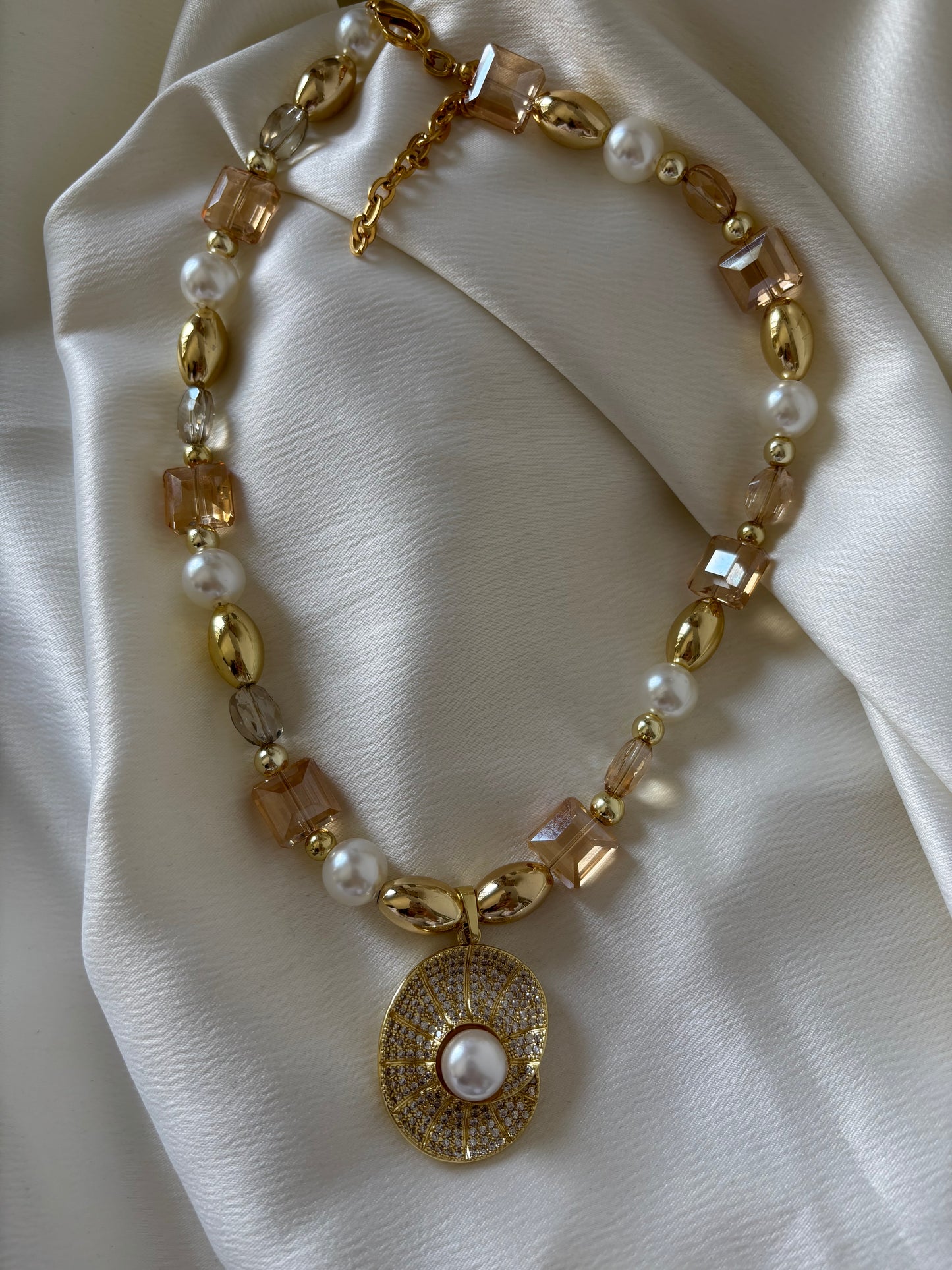 Collar Maxi Caracol Perla
