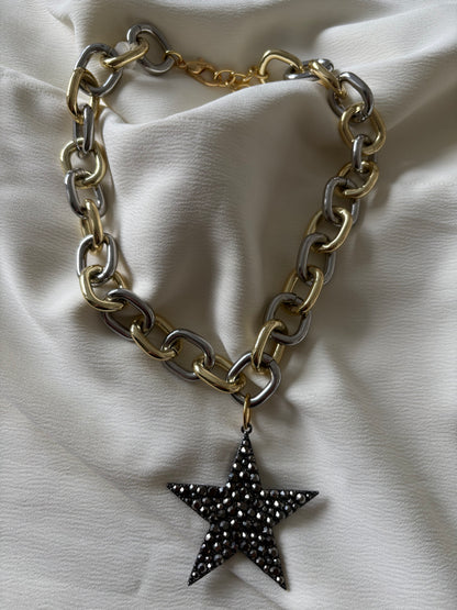 Collar Estrella Black