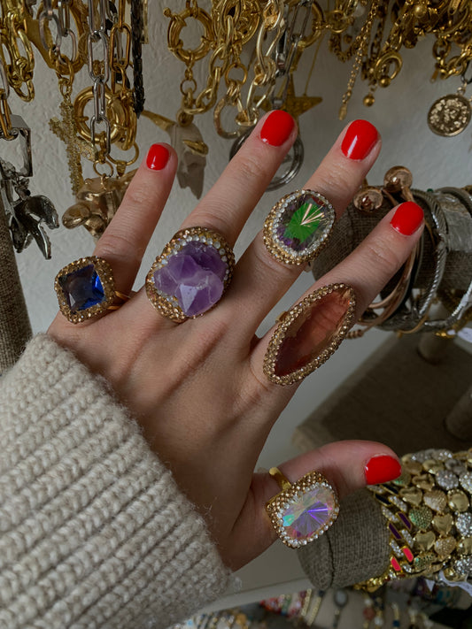 Anillo Amatista
