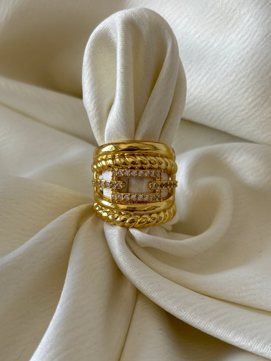 Anillo Chunky Eslabones