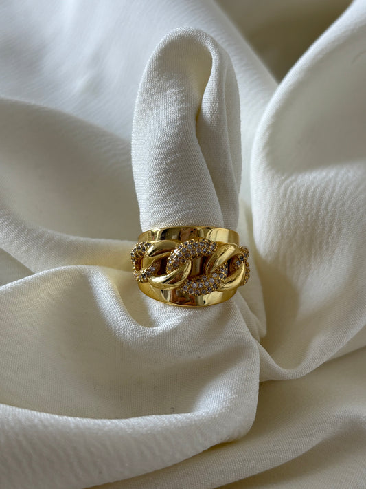 Anillo Chunky Eslabones