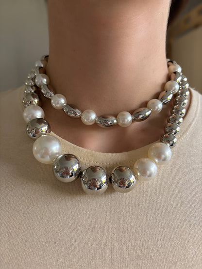 Collar Grueso Bolas